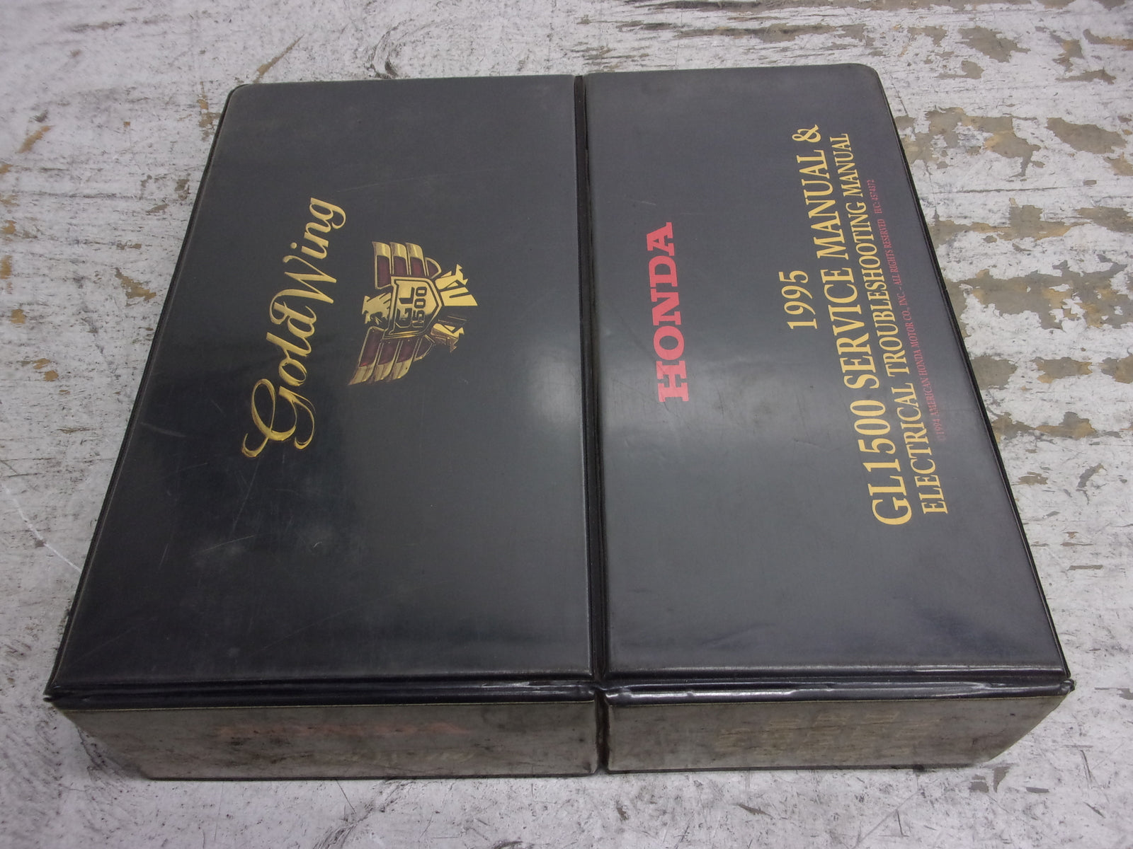 Honda 1995 GL1500 Service Manual & Electrical Troubleshooting Manual 61MAM00-AH