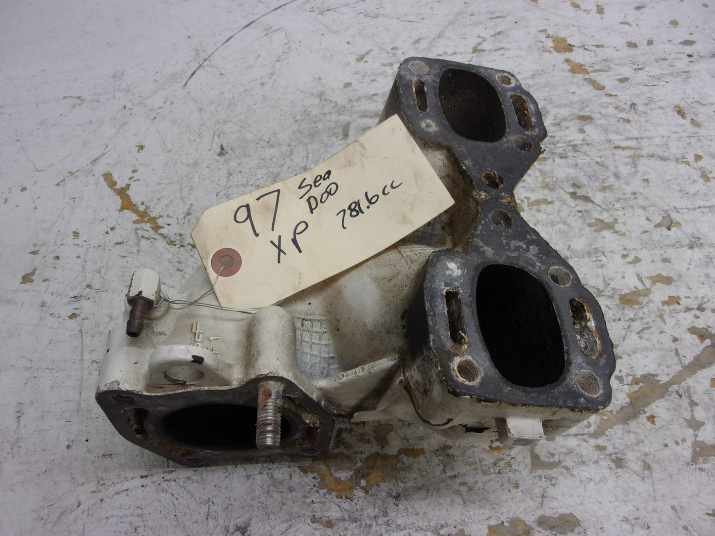 Sea Doo Bombardier 1996-1997 GSX GTX XP SPX OEM Exhaust Manifold Part# 290979481
