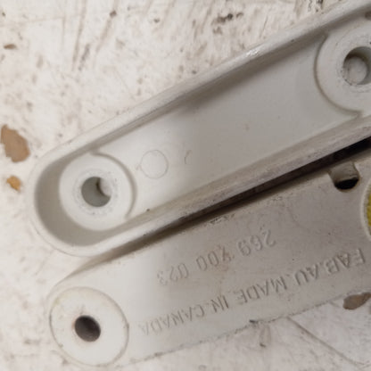 Sea Doo Bombardier 2000-2002 GTX XP LRV OEM White Hood Hinge Set Part 269700038