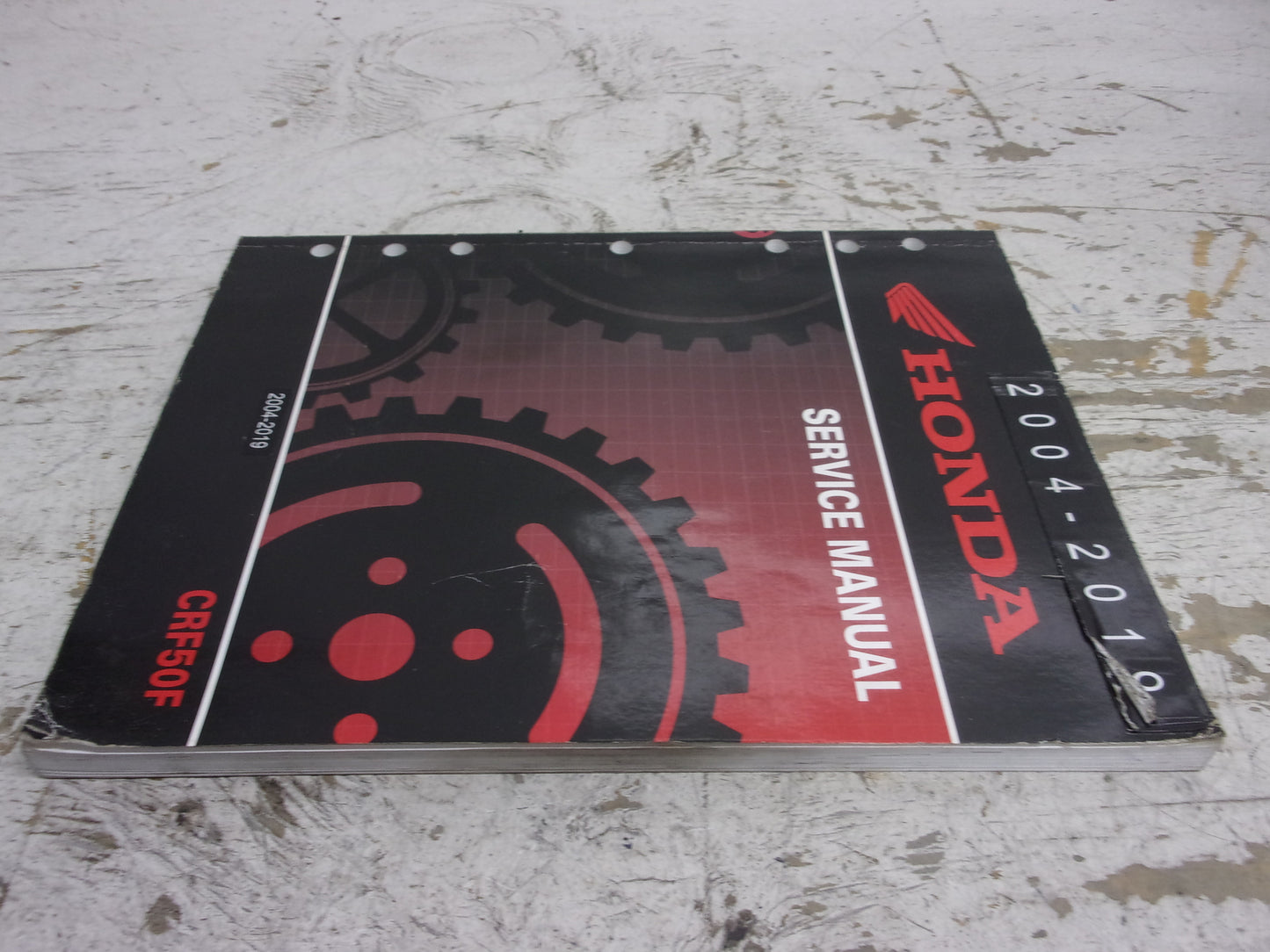 Honda Dirt Bike MX 2004-2019 CRF50R OEM Service Manual Part# 61GEL64