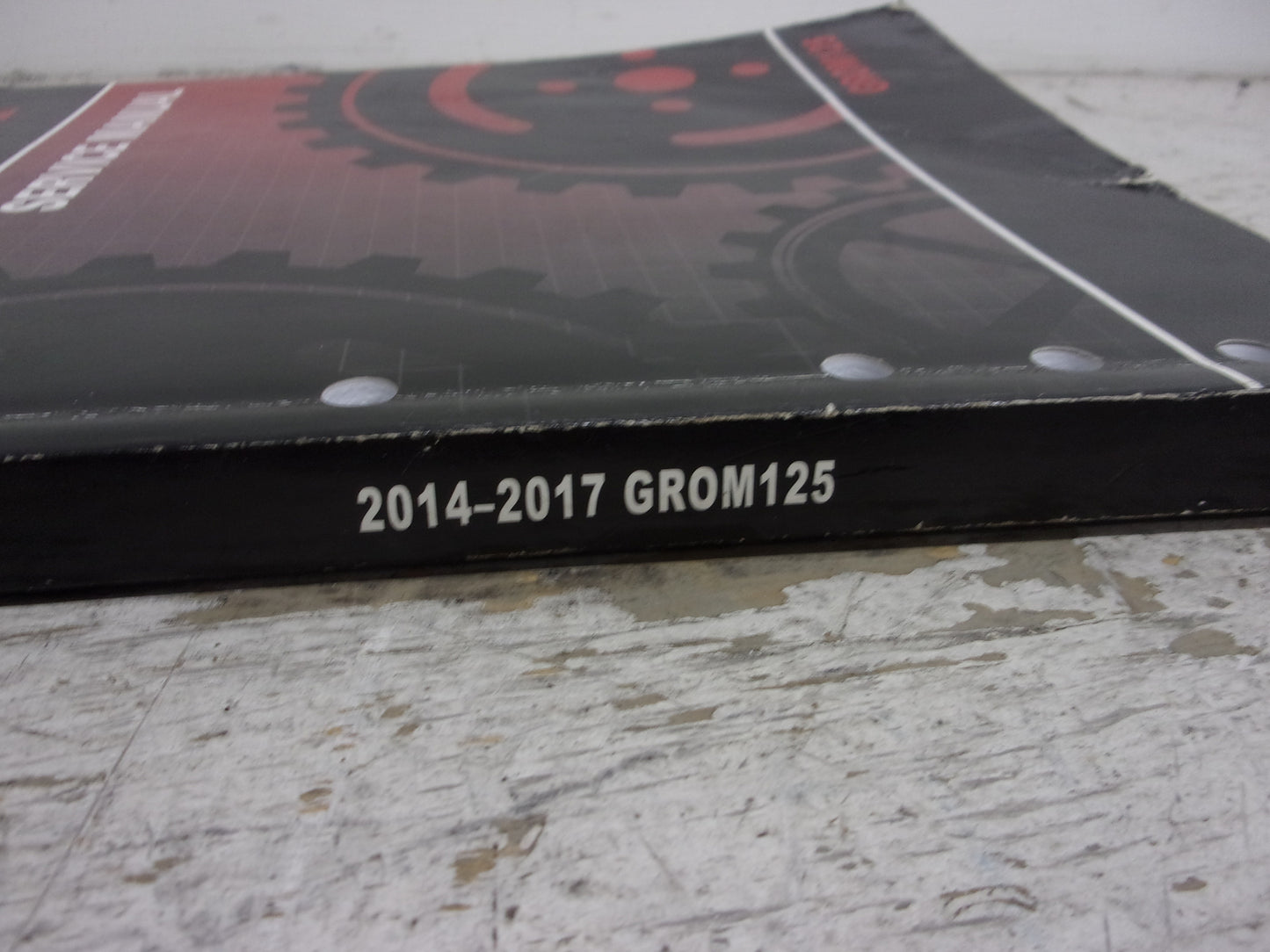 Honda Scooter 2014-2017 Grom 125 OEM Service Manual Part# 61K2602
