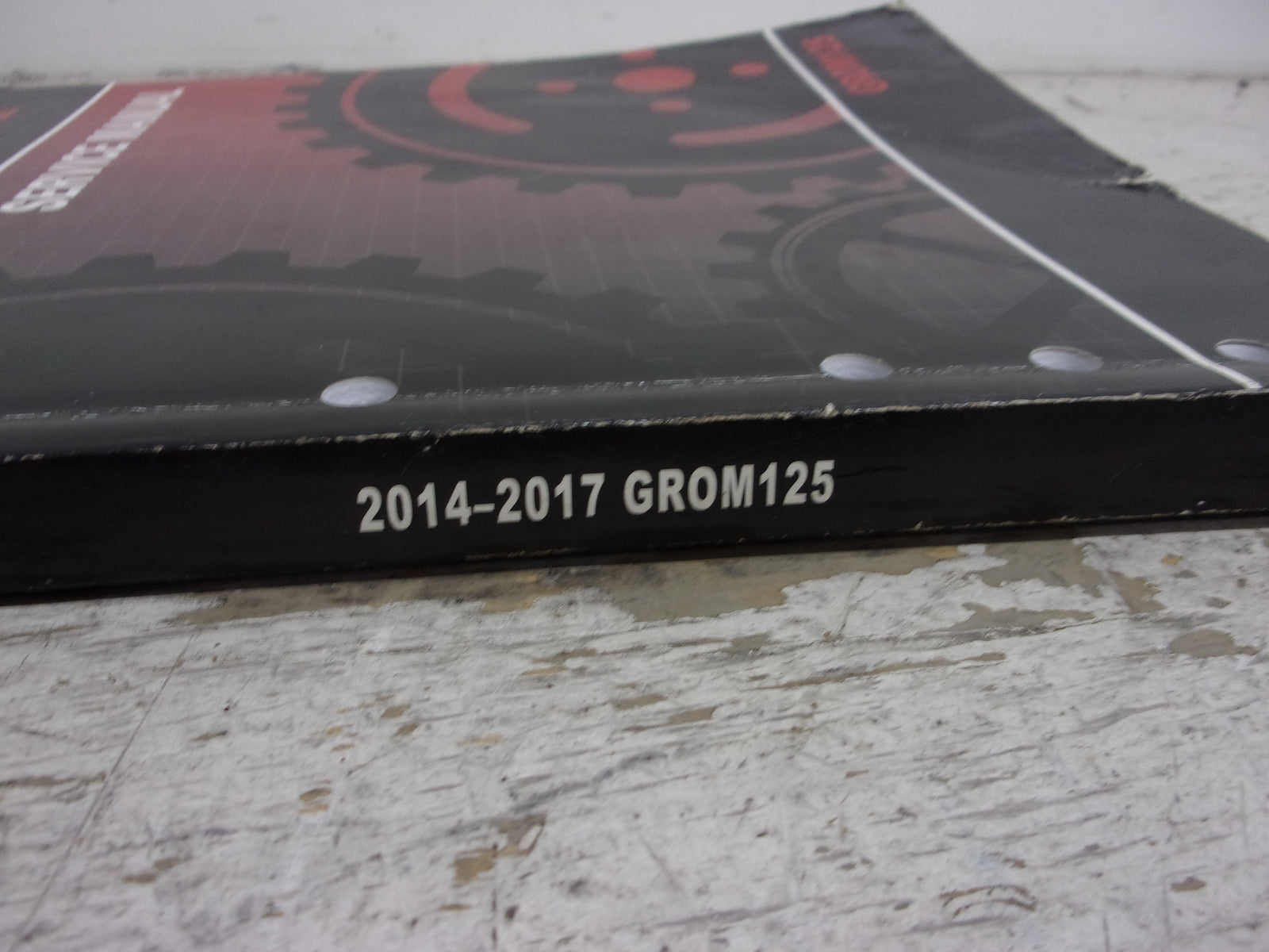 Honda Scooter 2014-2017 Grom 125 OEM Service Manual Part# 61K2602