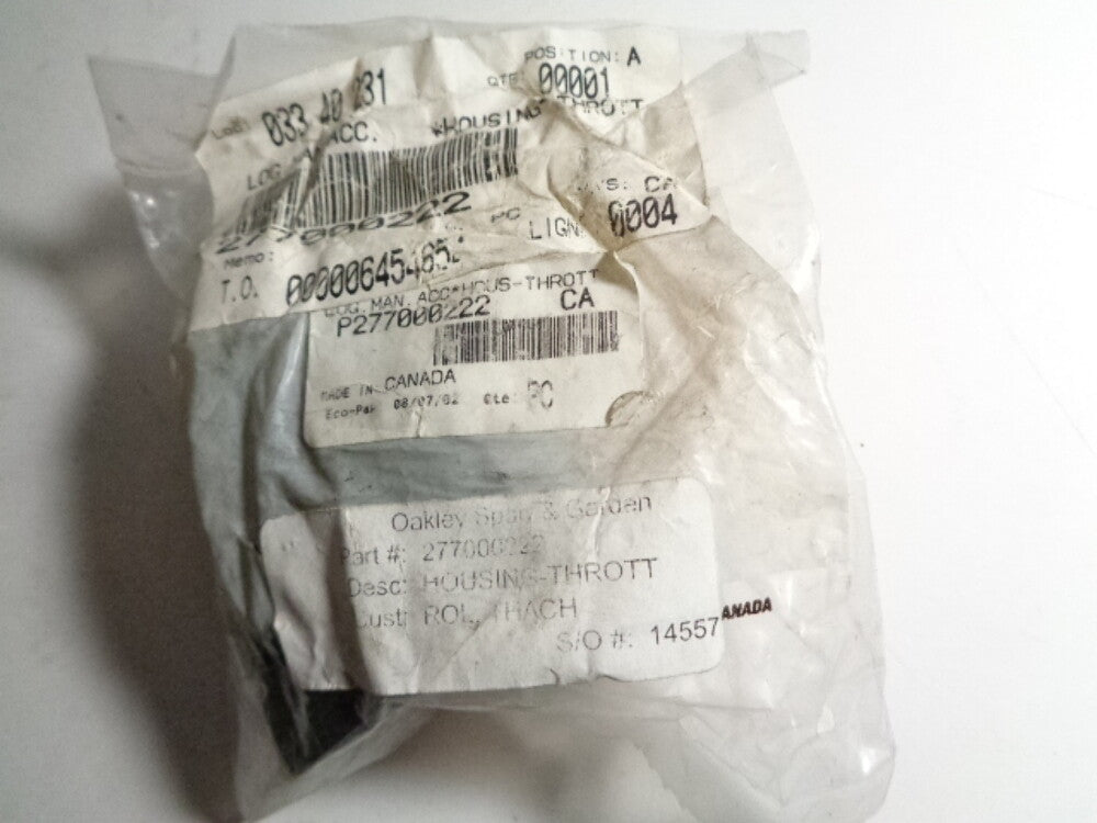 Sea Doo Bombardier 1993-2002 Explorer Throttle Lever Housing # 277000222