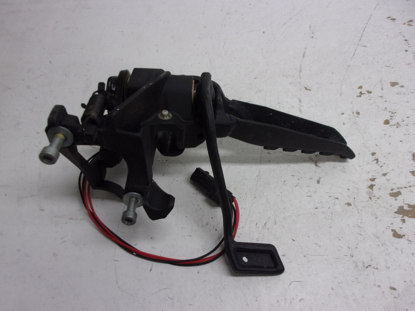 Can-Am  2019-2022 Ryker OEM Right Master Cylinder Footpeg + Support # 705601580