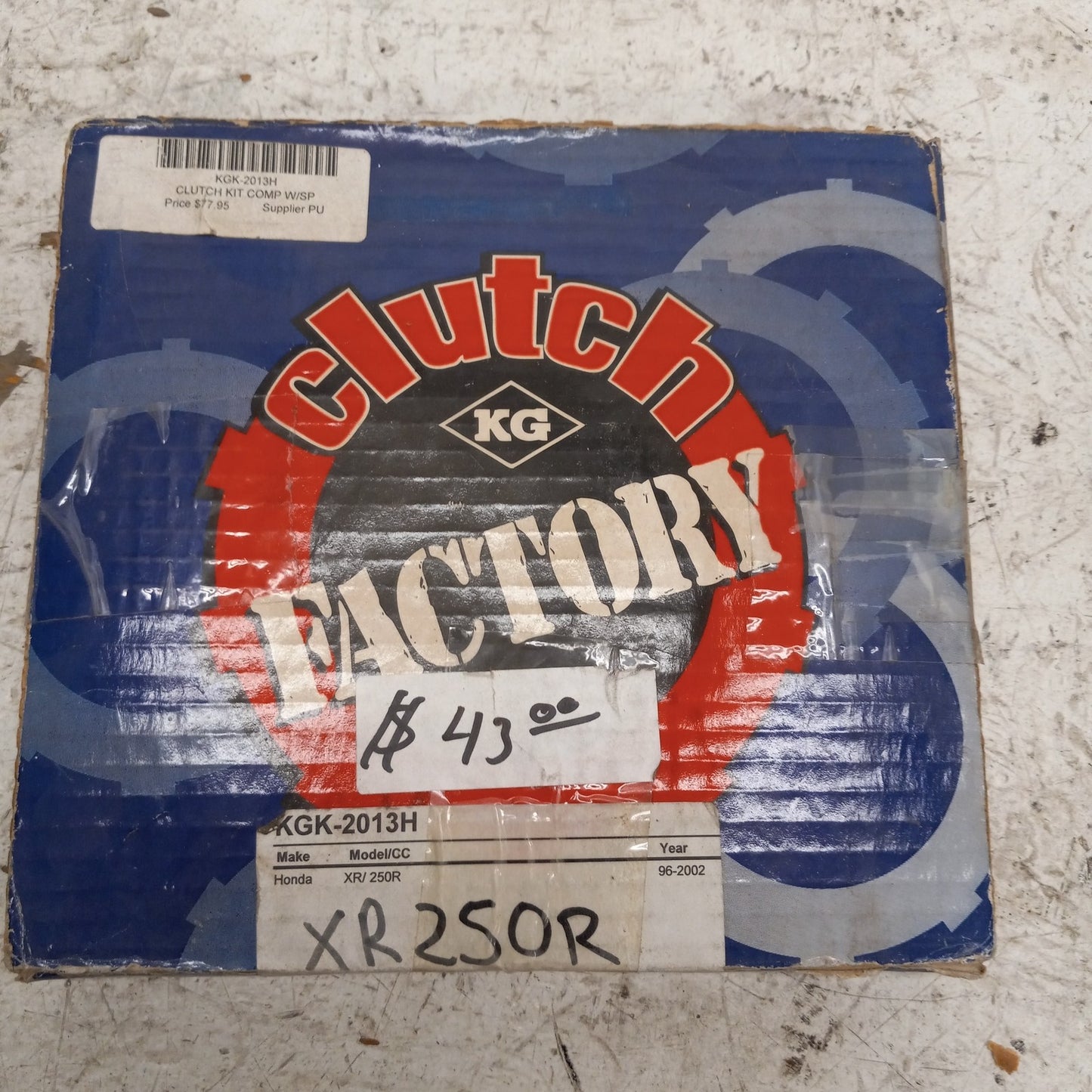 Honda Dirt Bike 1996-2002 XR650 NEW KG Clutch Kit Assembly Part# KGK-2013H