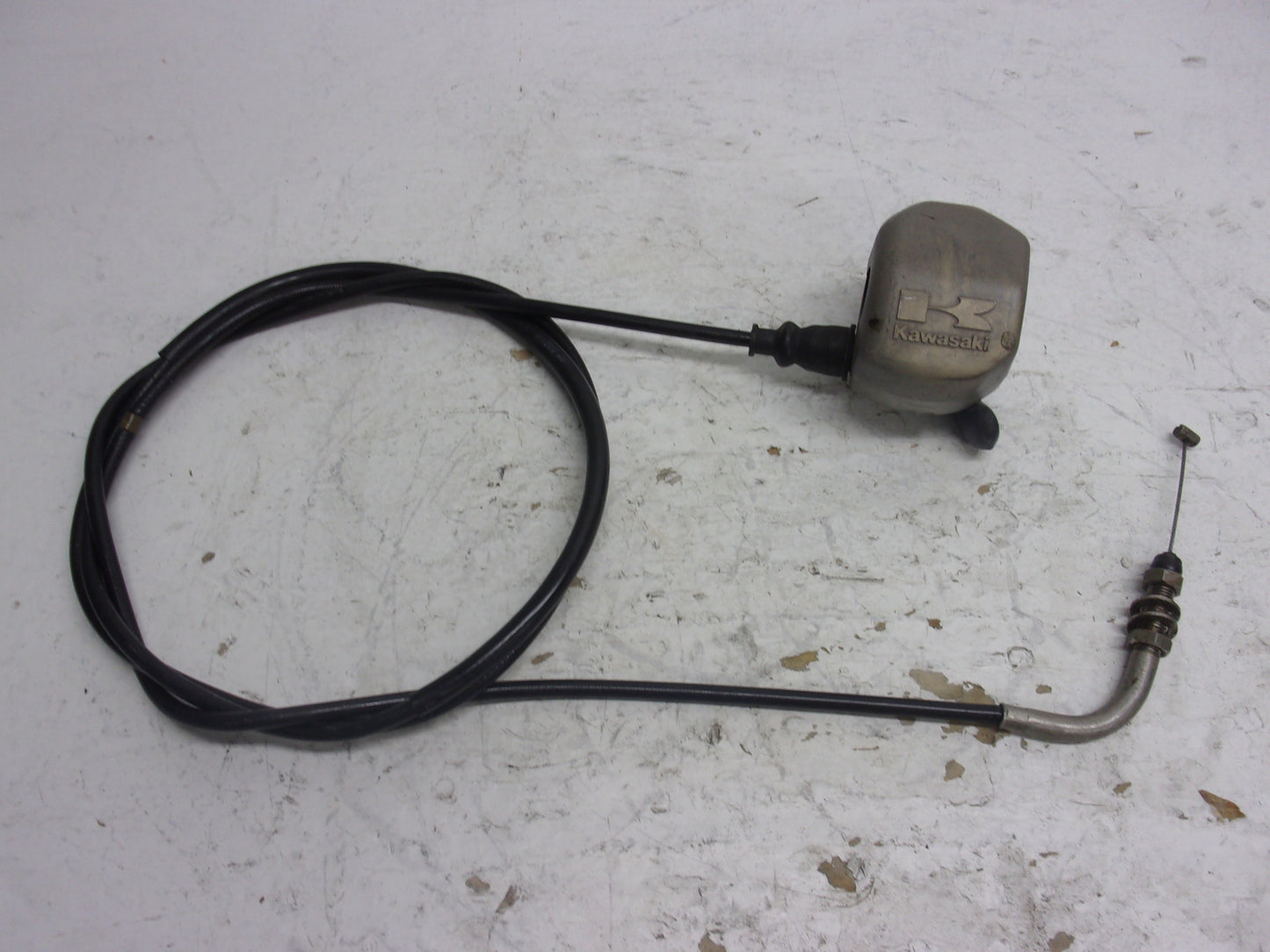 Kawasaki Jet Ski 1989-1990 TS OEM Throttle Lever & Cable Part# 39074-3711