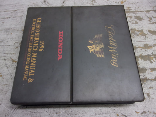 Honda 1996 GL1500 Service Manual & Electrical Troubleshooting Manual 61MAM01-AH