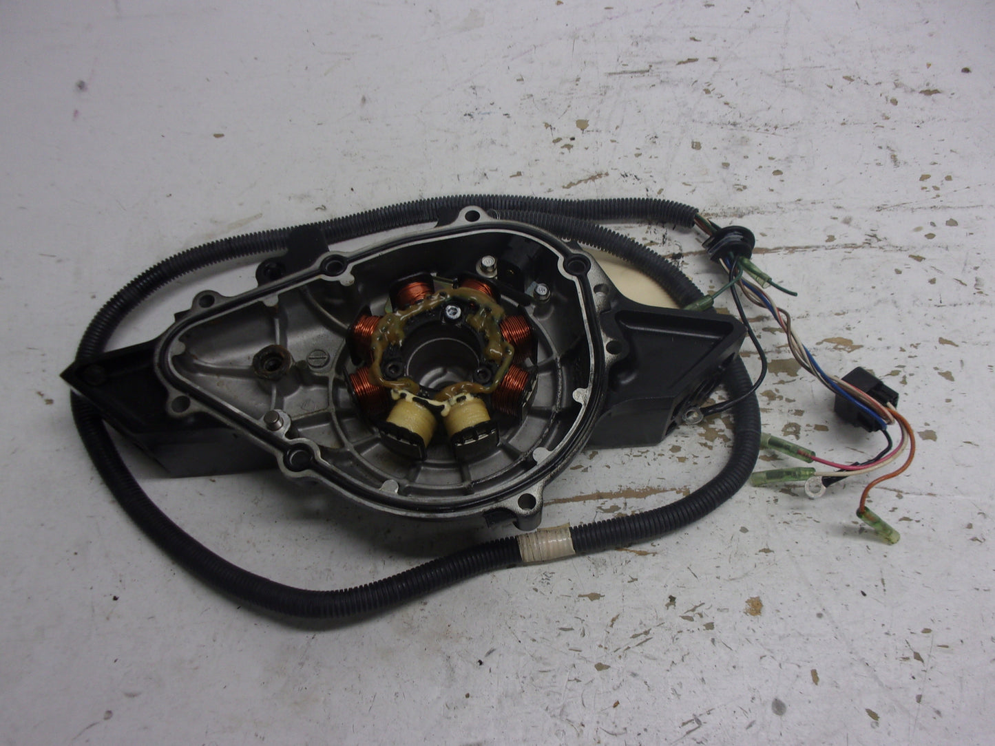 Yamaha 1999-2000 GP XL 800 Oil Pump Stator + Flywheel Cover # 66E-81337-10-8P