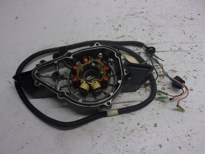 Yamaha 1999-2000 GP XL 800 Oil Pump Stator + Flywheel Cover # 66E-81337-10-8P