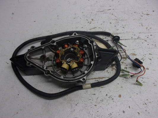 Yamaha 1999-2000 GP XL 800 Oil Pump Stator + Flywheel Cover # 66E-81337-10-8P