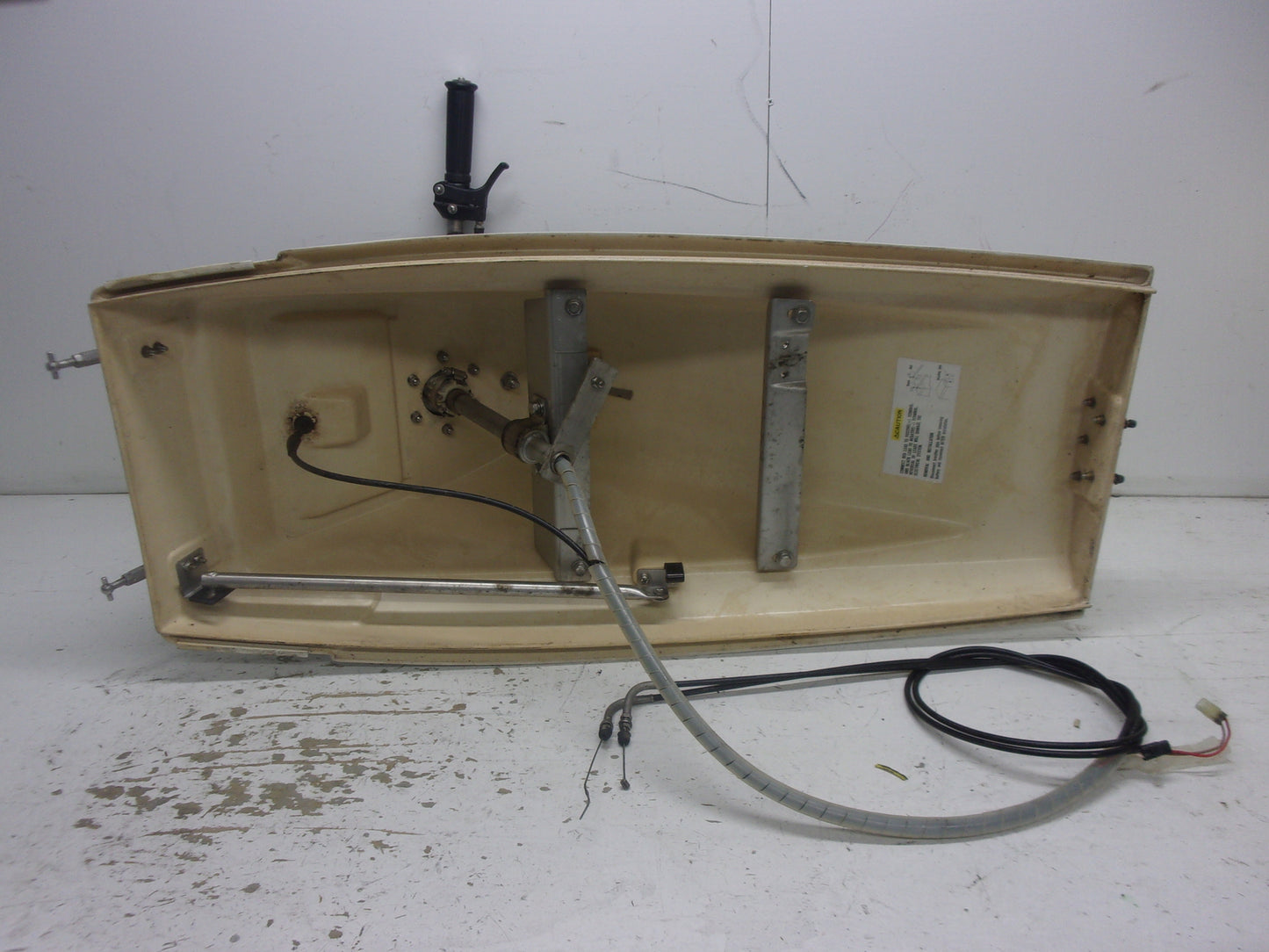 Yamaha 1989-1991 WaveRunner LX OEM Complete Hood + Steering # FK7-65160-00-00