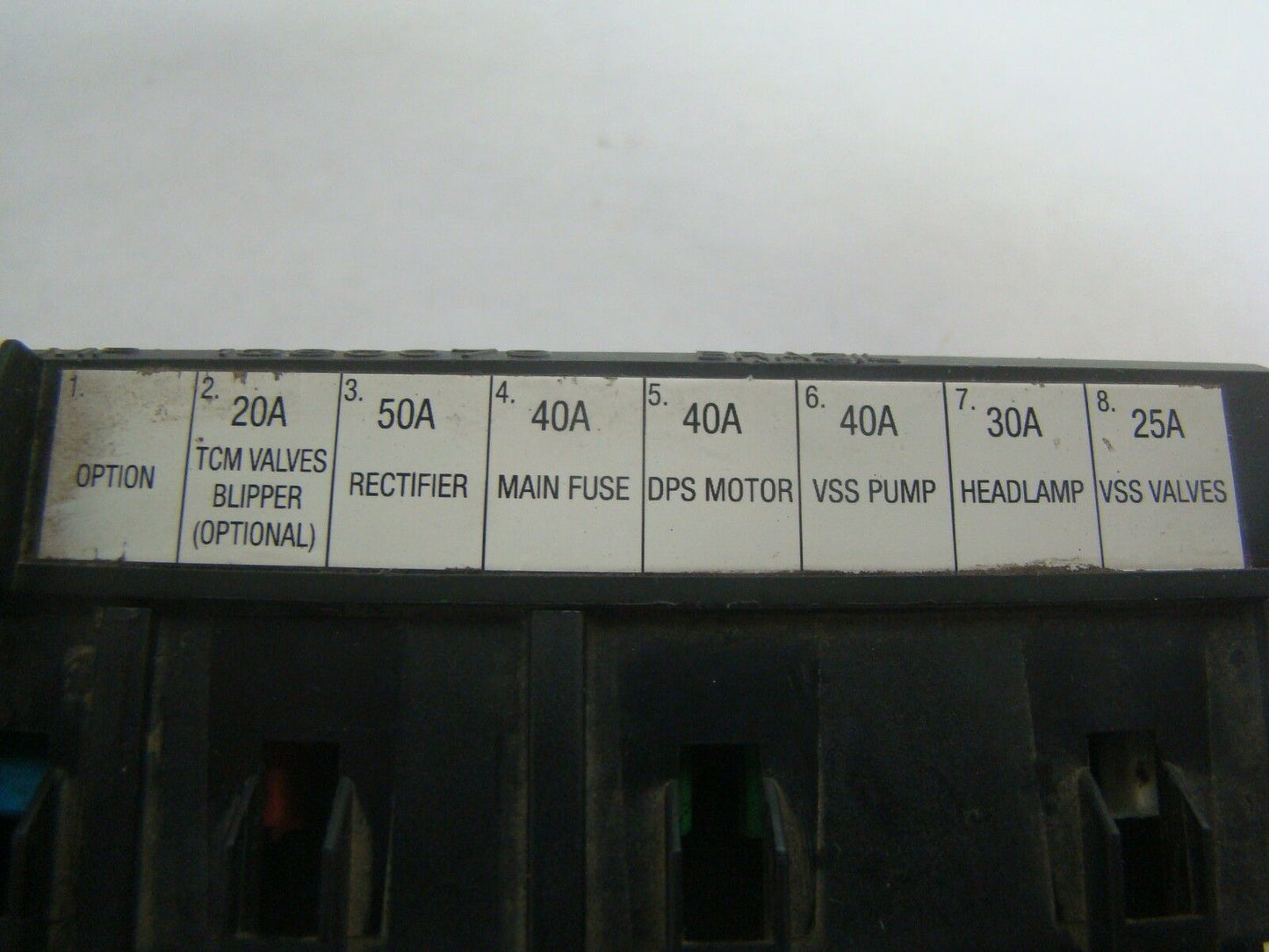 Can-Am BRP Spyder Roadster 2008-2009 GS Positive Cable Fuse Box Part# 710001197
