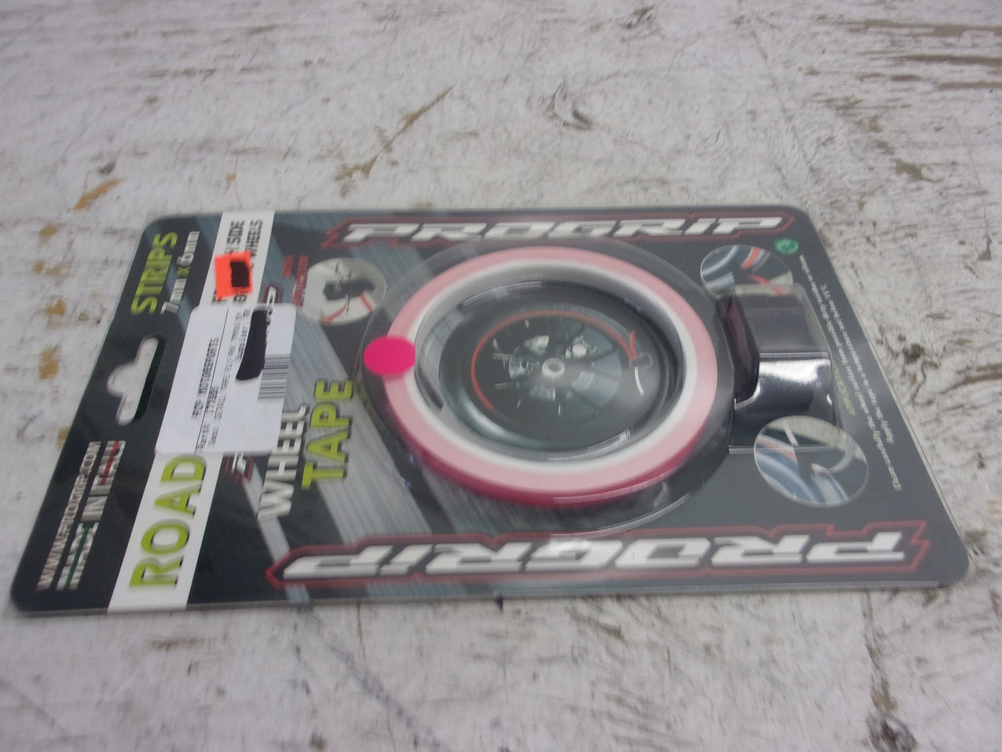 Pro Grip 5025 Wheel Rim Tape Reflective Fluorescent Fuxia Part# 177895