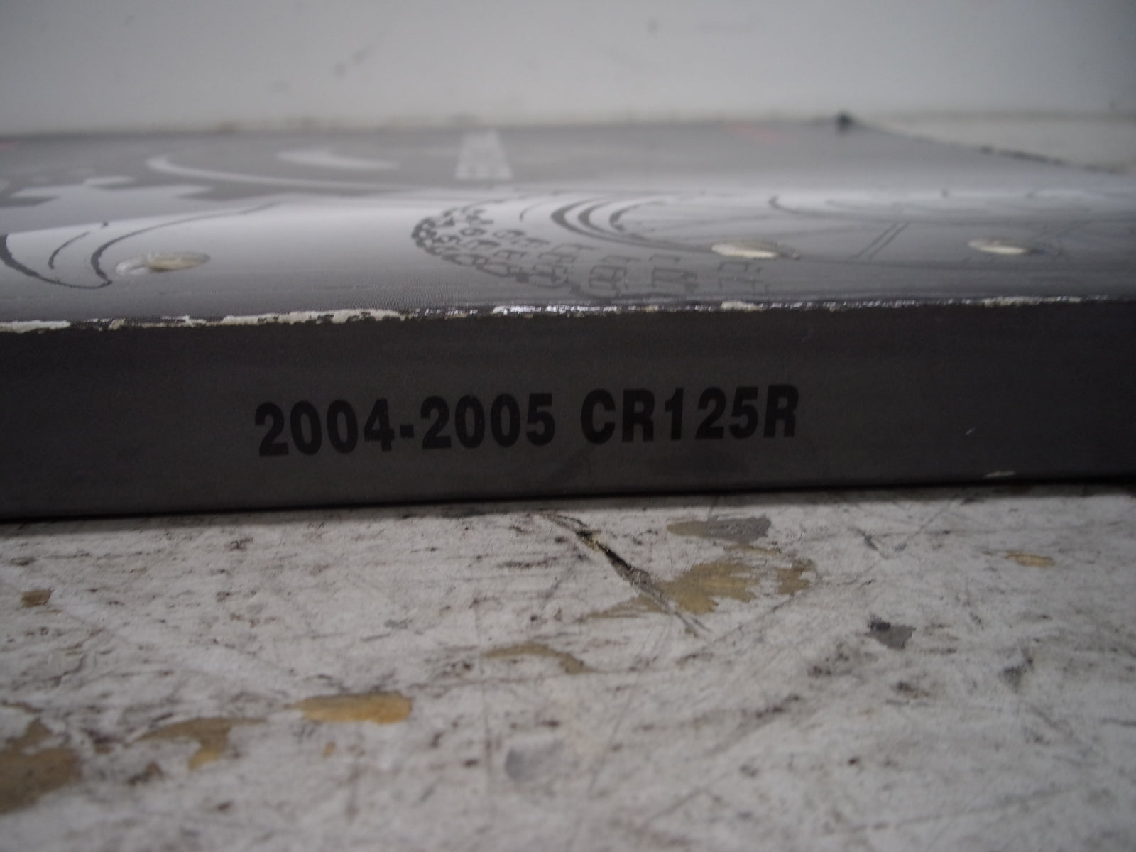 Honda Dirt Bike MX 2004-2007 CR125R OEM Service Manual Part# 61KSR03