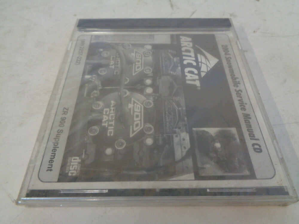 Arctic Cat 2004 Snowmobile ZR 900 Service Manual Supplement # 2257-232