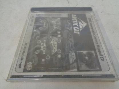 Arctic Cat 2004 Snowmobile ZR 900 Service Manual Supplement # 2257-232
