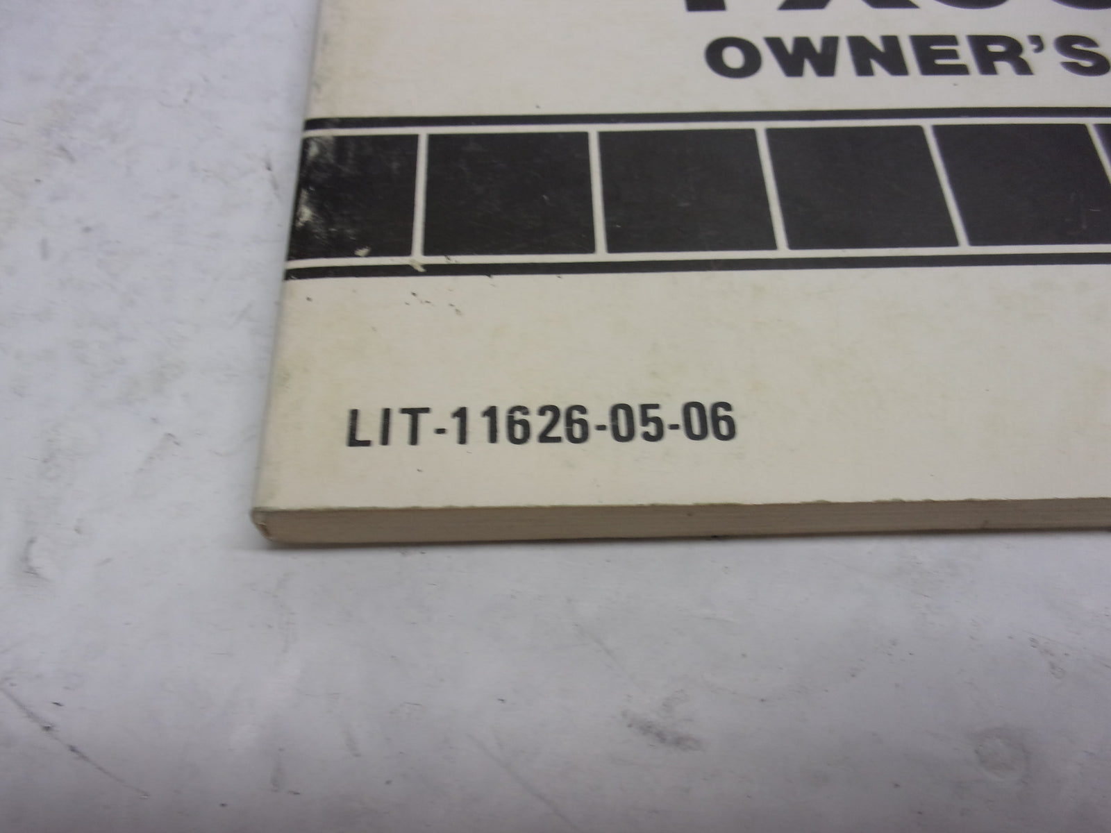 Yamaha Owners Manual 1986 YX600S YX600SC LIT-11626-05-06