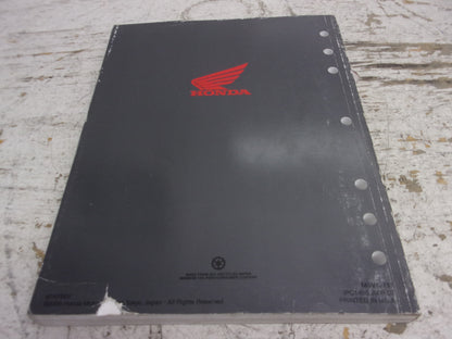 Honda Dirt Bike MX 2008-2009 CRF250L/M OEM Service Manual Part# 61KFB01