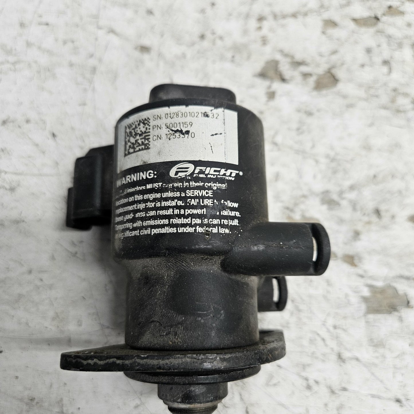 Polaris PWC Watercraft 2003-2004 Genesis OEM Fuel Injector Part# 1253370