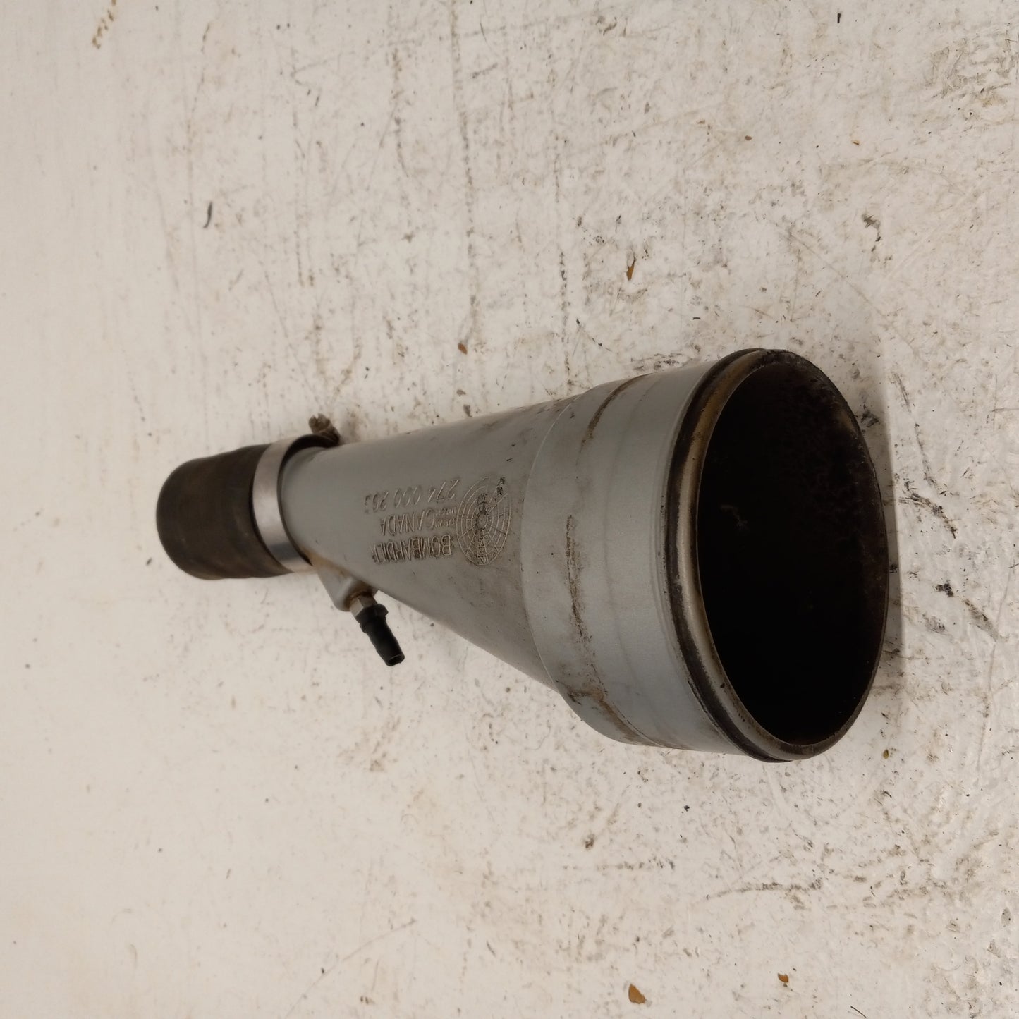 Sea Doo Bombardier 1997-2003 GTI GS GSI OEM Silver Exhaust Cone Part# 274000488