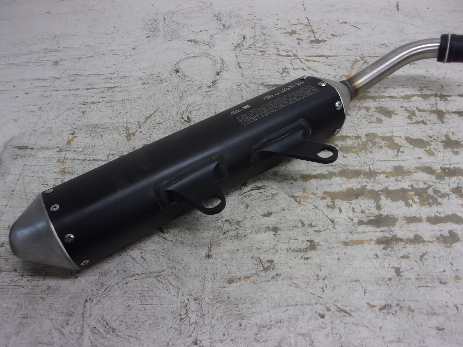 KTM Dirt Bike 2021-2022 EXC250 OEM Exhaust Silencer Assembly Part# 79105079100
