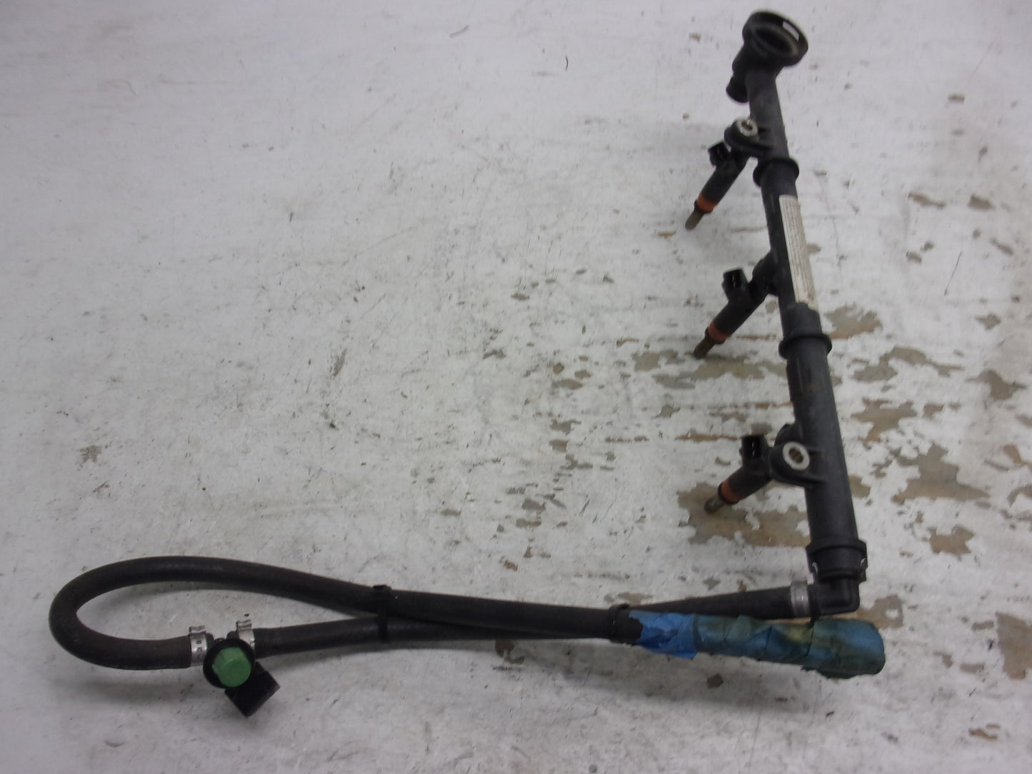 Sea Doo Bombardier 2003-2009 RXP RXT GTX SC Fuel Rail + Injectors # 420874520