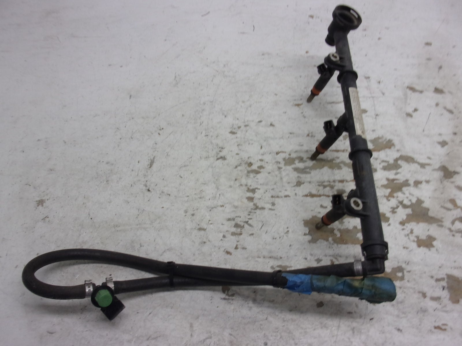 Sea Doo Bombardier 2003-2009 RXP RXT GTX SC Fuel Rail + Injectors # 420874520