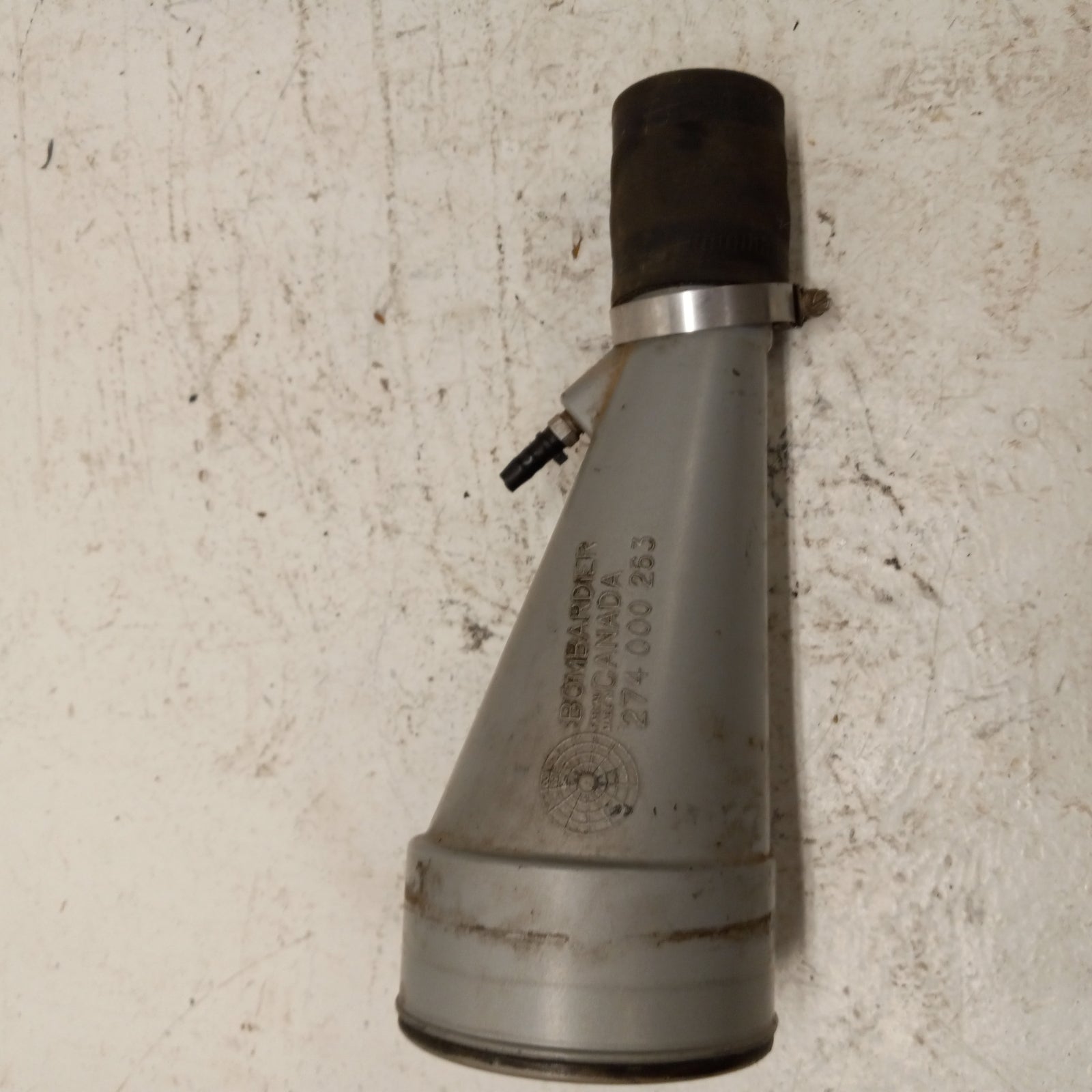 Sea Doo Bombardier 1997-2003 GTI GS GSI OEM Silver Exhaust Cone Part# 274000488