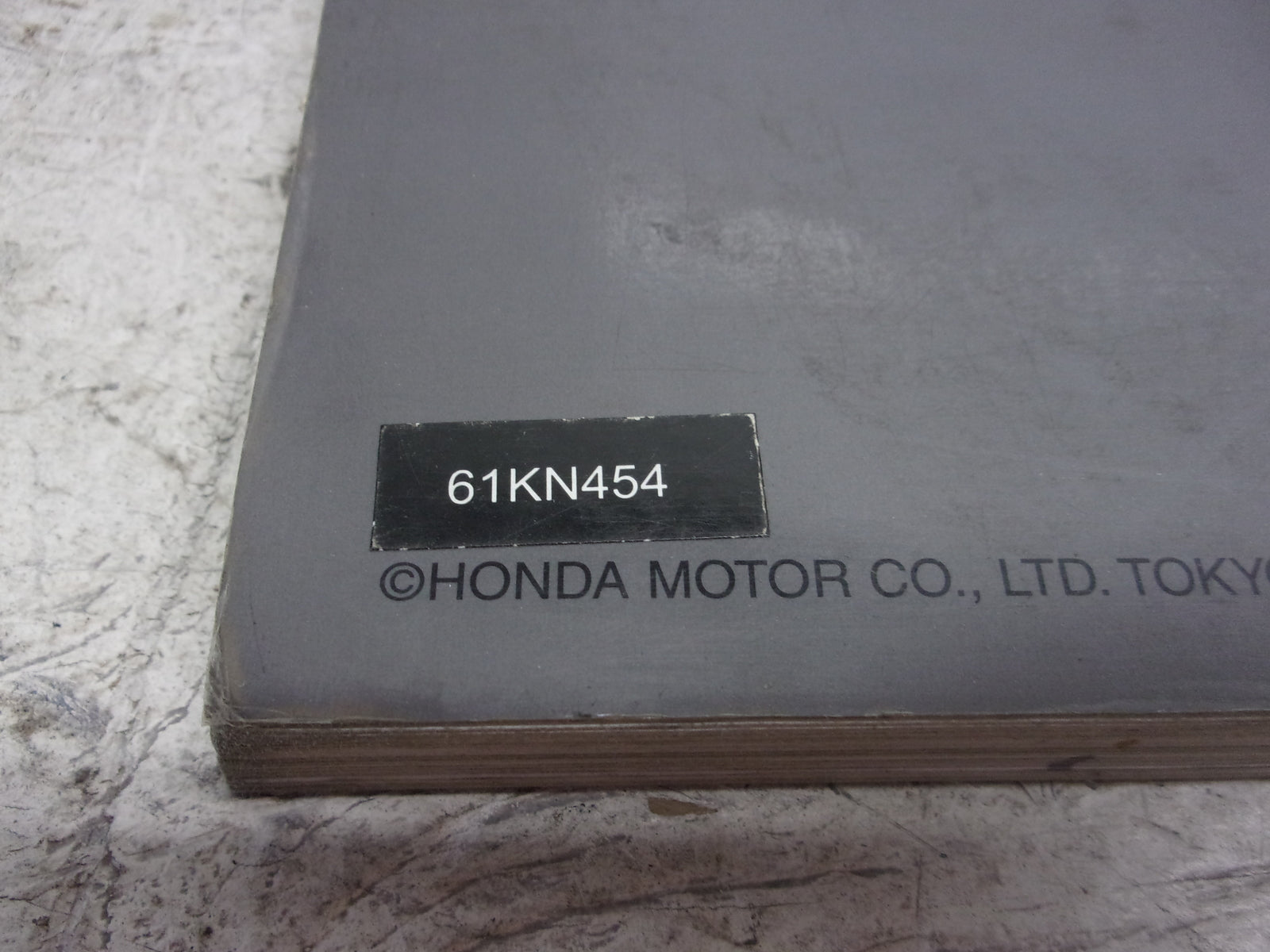 Honda Dirt Bike MX 1998-2003 XR80R XR100R OEM Service Manual Part# 61KN454