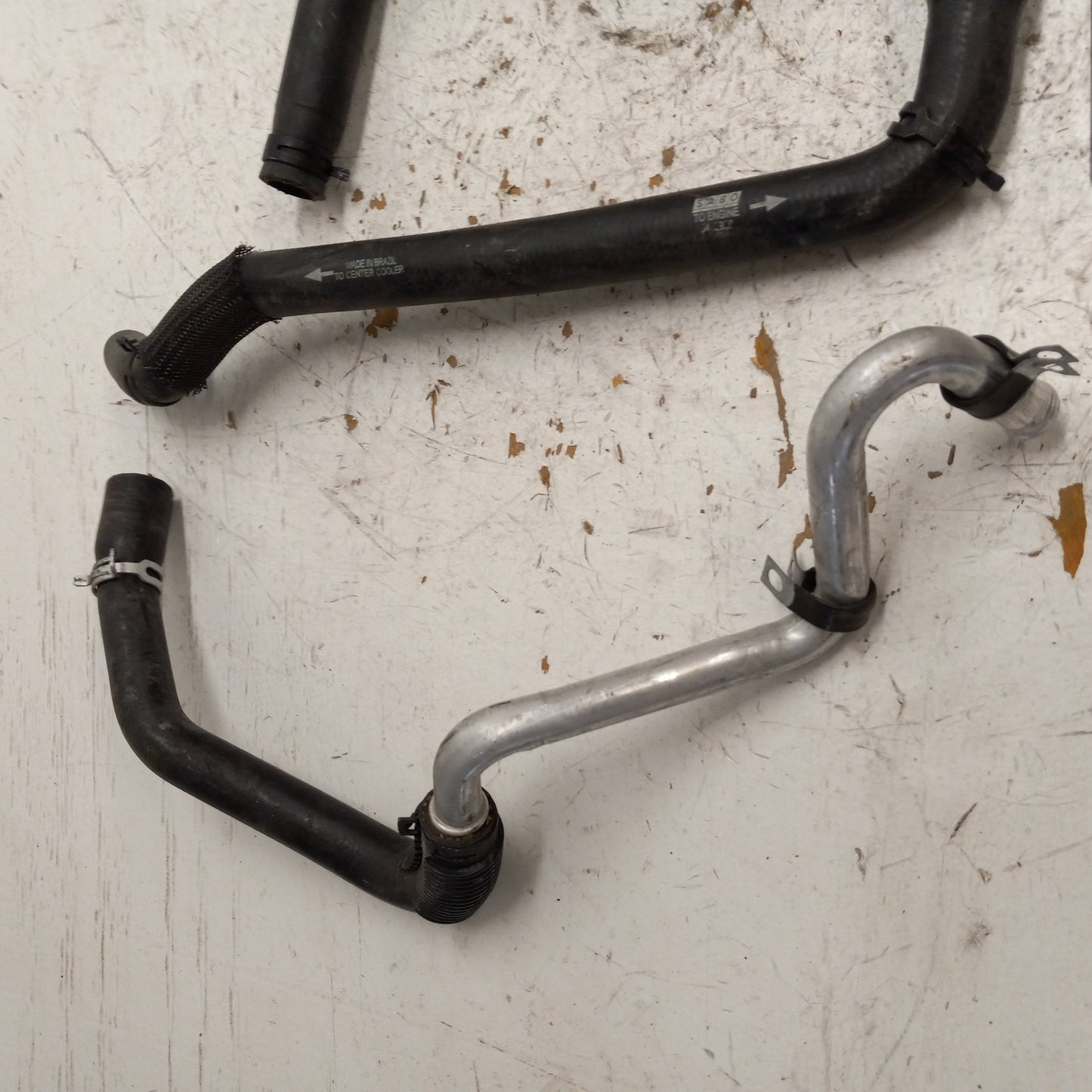 Polaris Snowmobile 2006-2015 IQ RMK Fusion Bulkhead Cooler + Hoses Set # 2520386