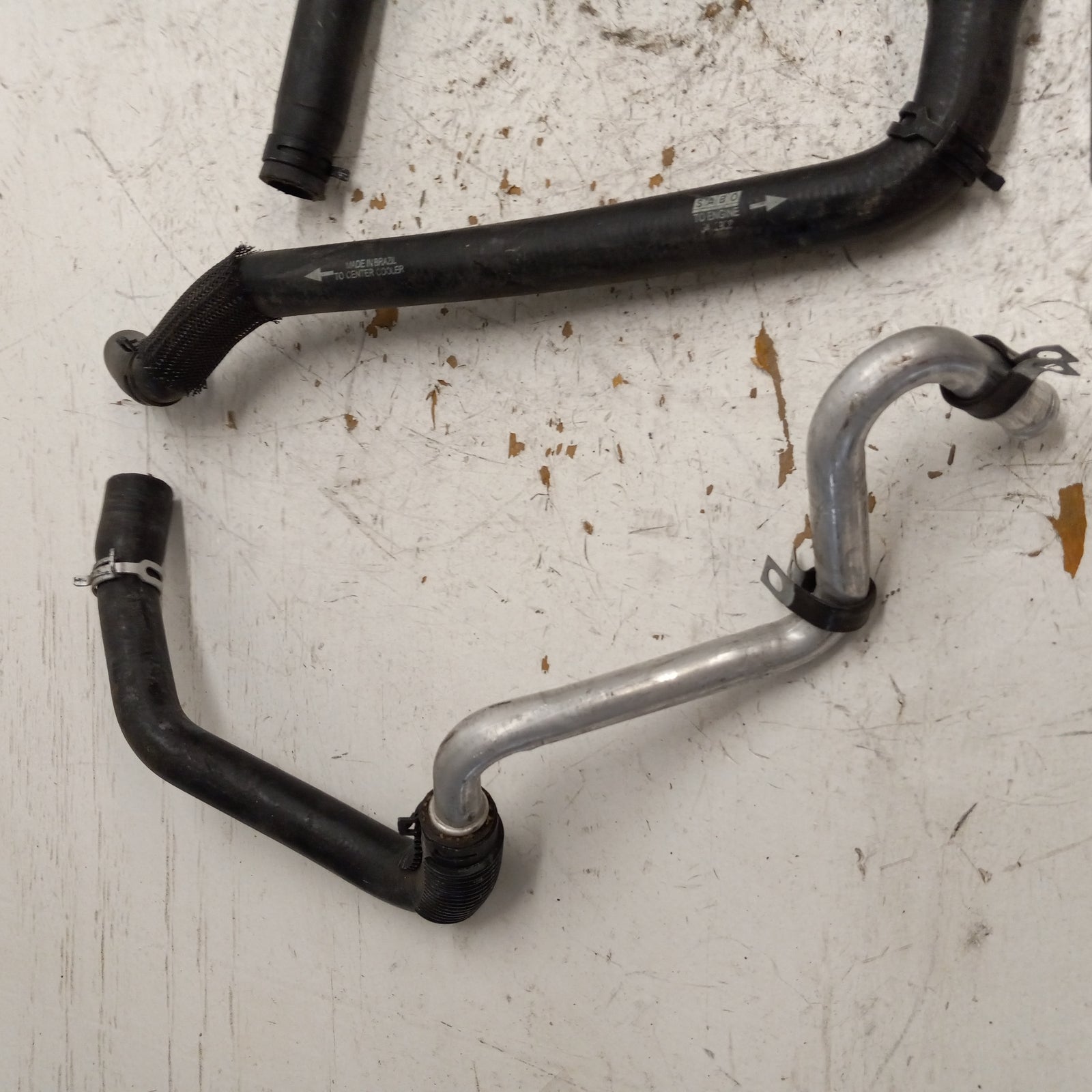 Polaris Snowmobile 2006-2015 IQ RMK Fusion Bulkhead Cooler + Hoses Set # 2520386