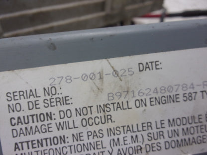 Sea Doo Bombardier 2001 GTS OEM Complete Electrical Box Assembly Part# 278001025