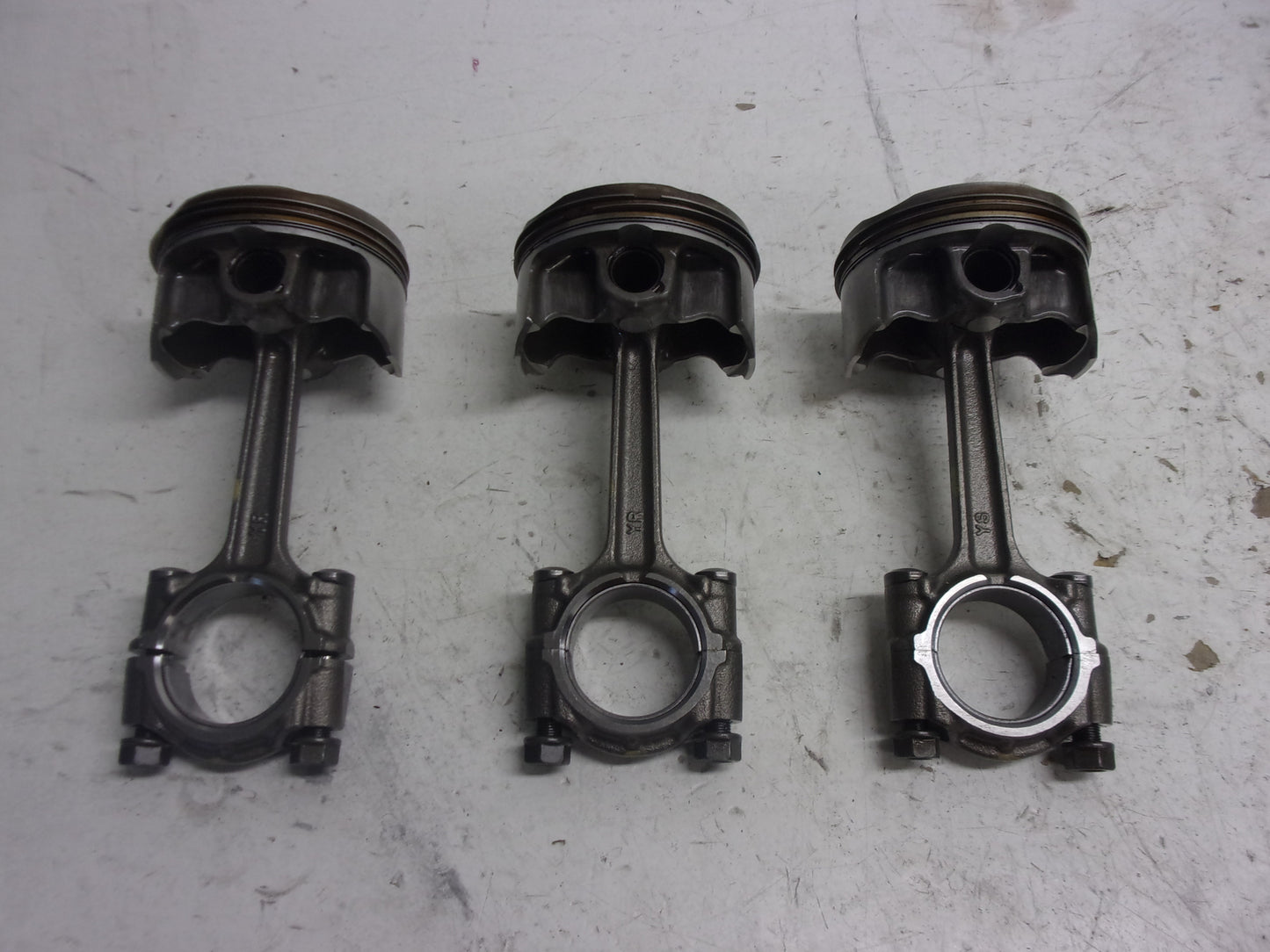 Yamaha Waverunner 2002-2008 FX OEM Connecting Rod + Piston Set # 5PW-11650-00-00
