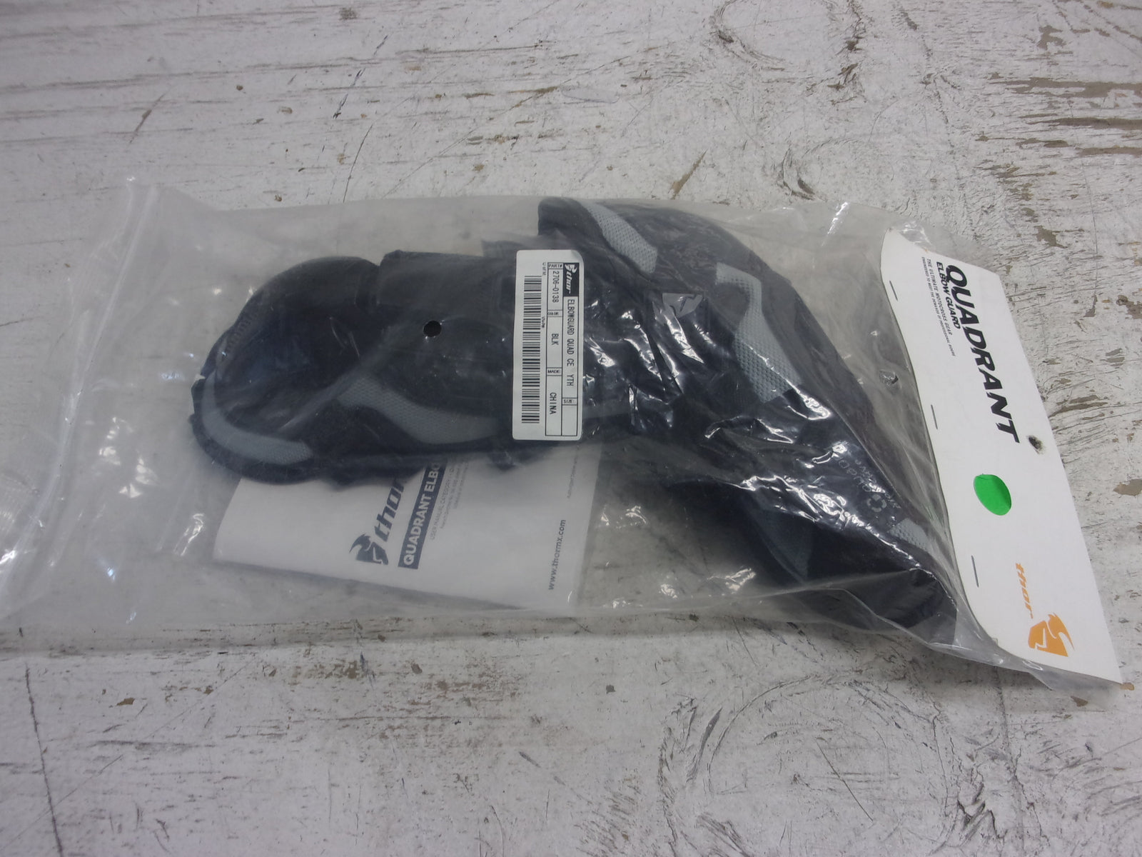 THOR Youth Quadrant Guards - Elbow - Black Part# 2706-0138