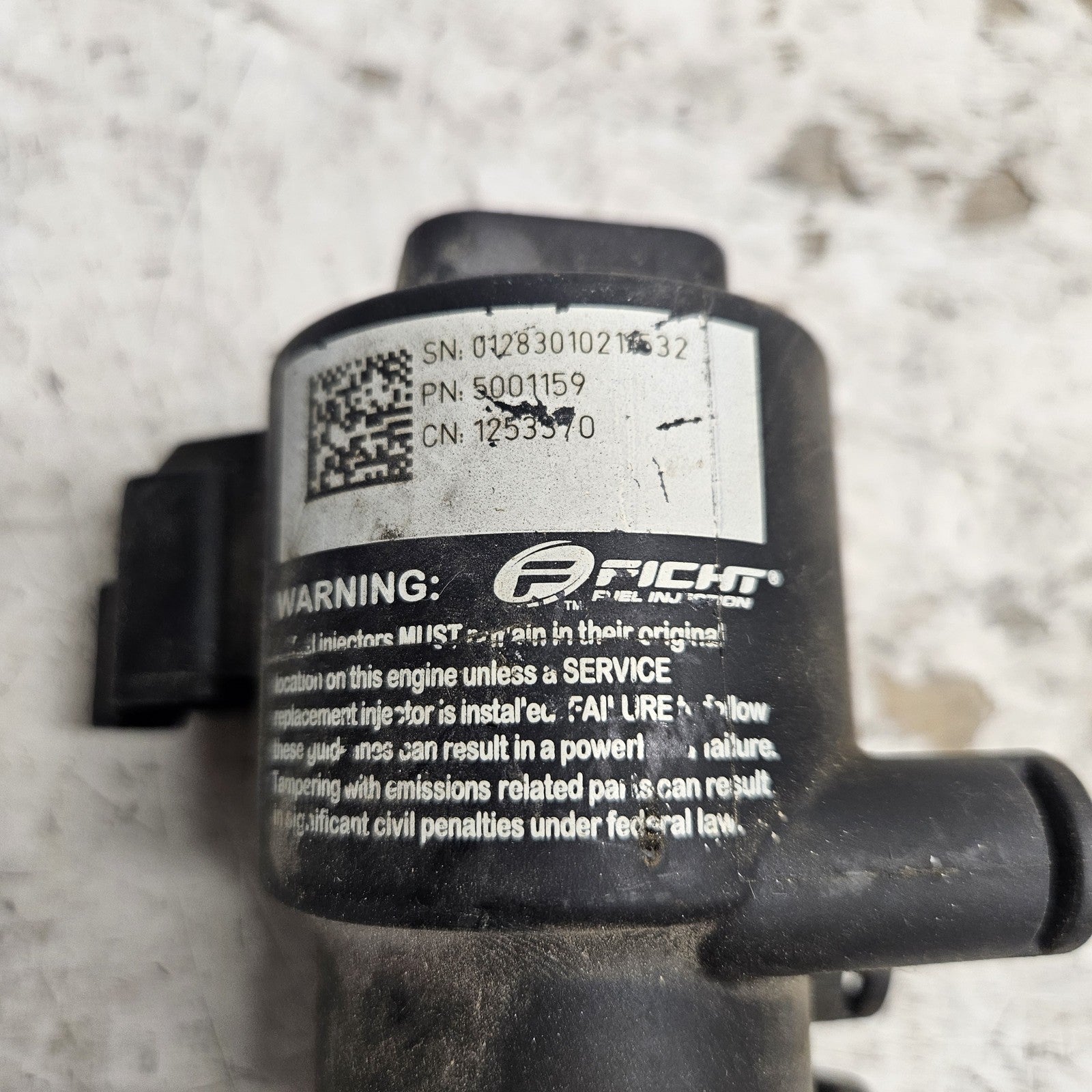 Polaris PWC Watercraft 2003-2004 Genesis OEM Fuel Injector Part# 1253370