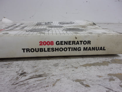 Honda Generator 2008 OEM Generator Troubleshooting Manual Part# TO103