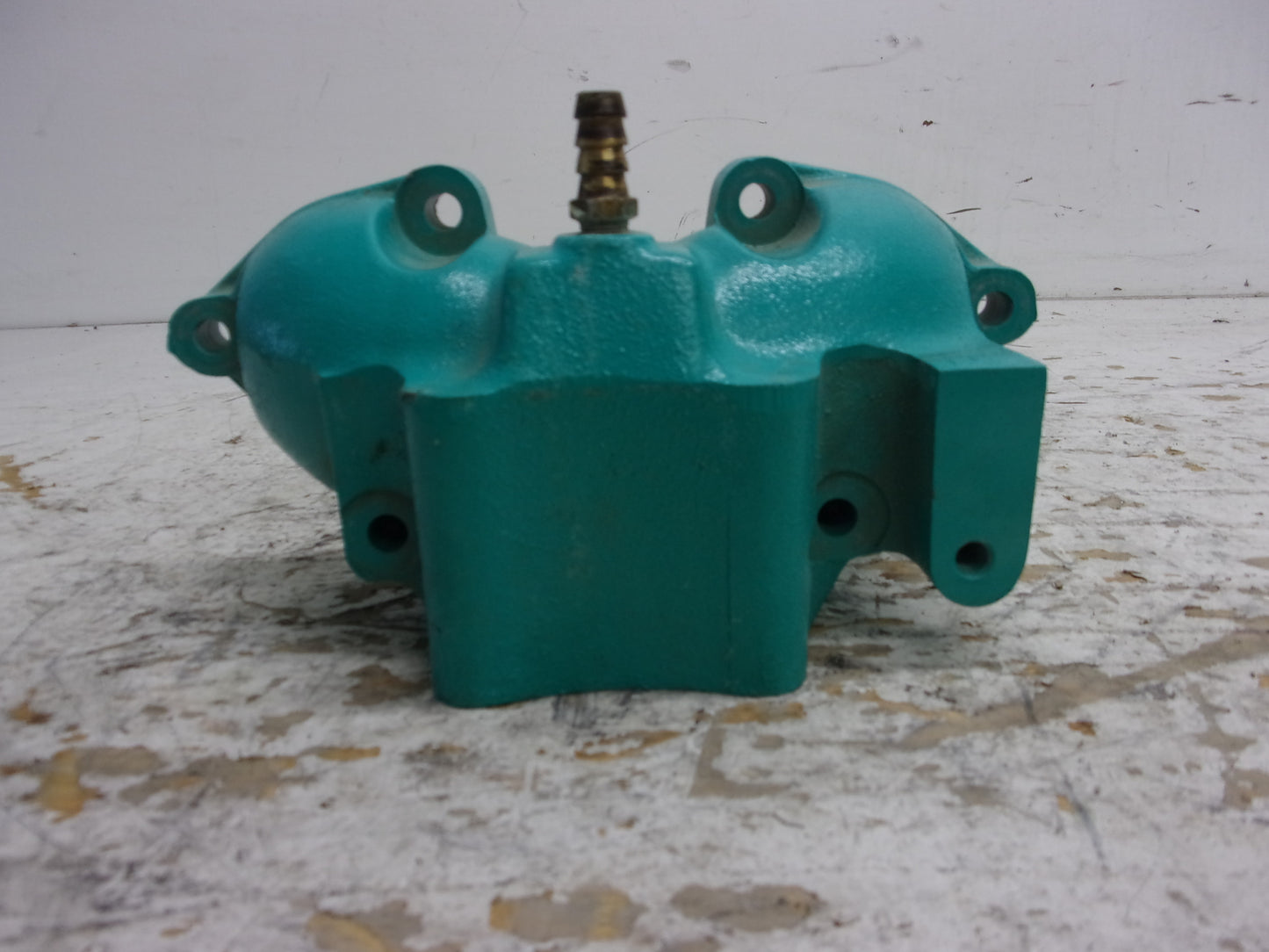 Kawasaki Jet Ski 1996-1998 STS STX 759 OEM Green Exhaust Manifold # 59081-3718