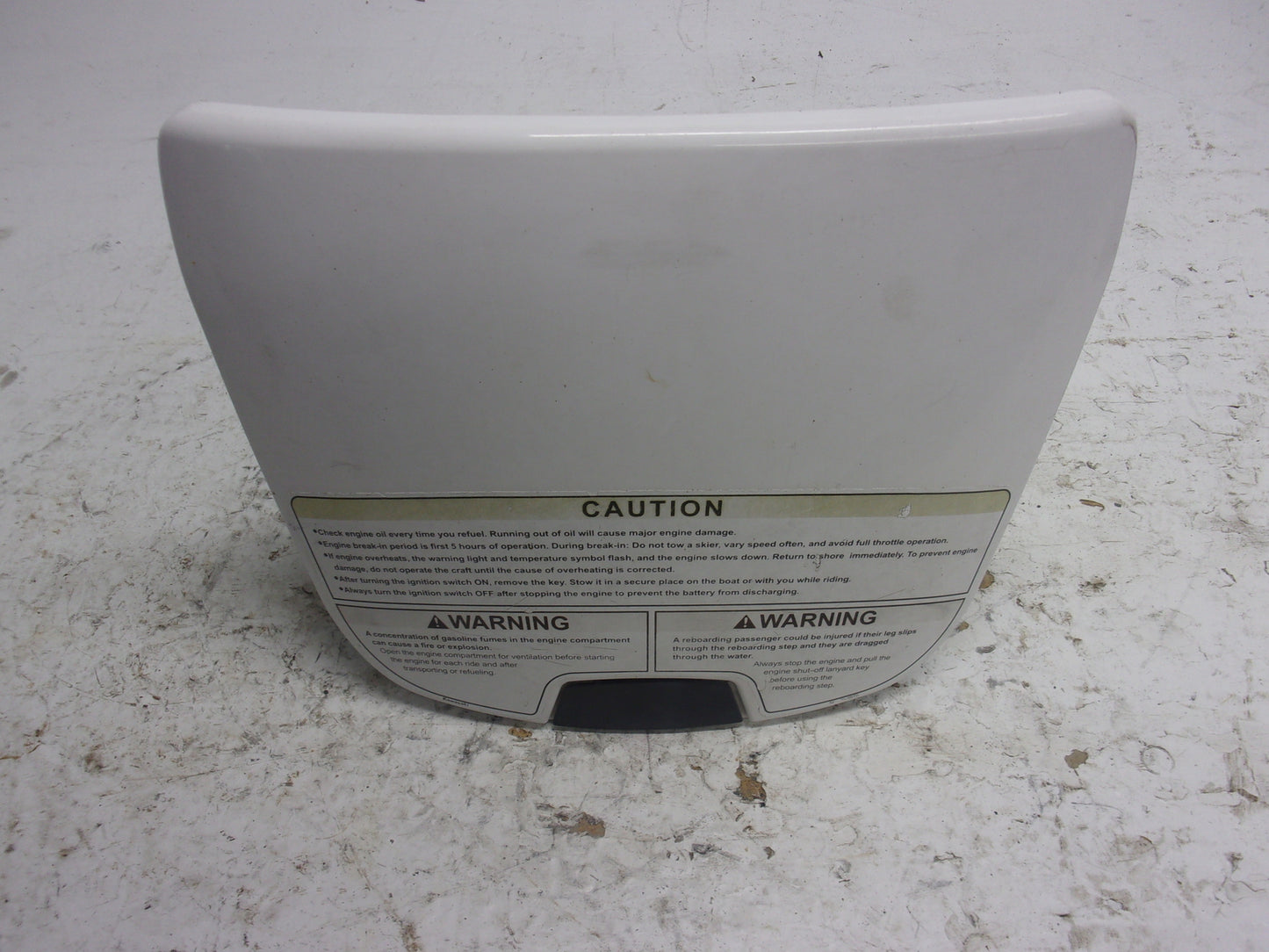 Kawasaki Jet Ski 2001-2013 STX-12F/15F Complete White Glove Box 14091-3710-8C