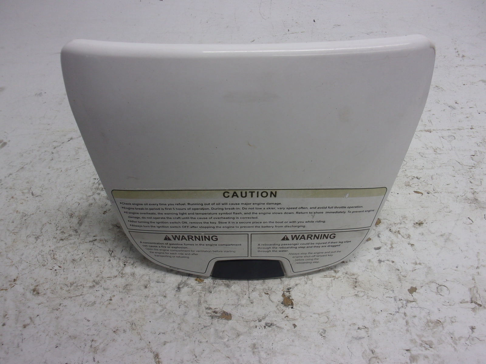 Kawasaki Jet Ski 2001-2013 STX-12F/15F Complete White Glove Box 14091-3710-8C