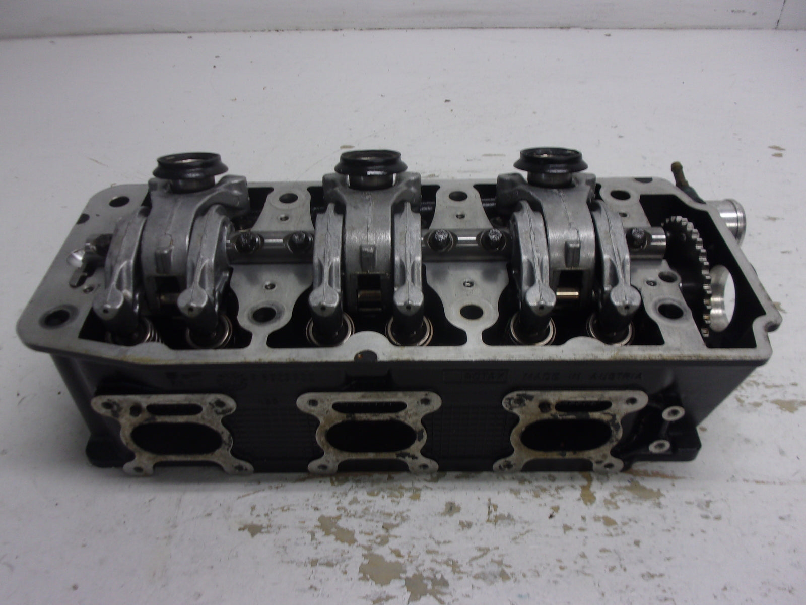 SeaDoo Bombardier 2003 GTX Supercharged OEM Complete Cylinder Head # 420613975