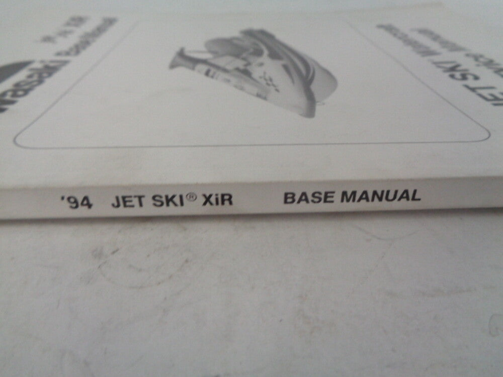 Kawasaki Jet Ski 1994 XIR OEM Service Manual Part# 99924-1180-01
