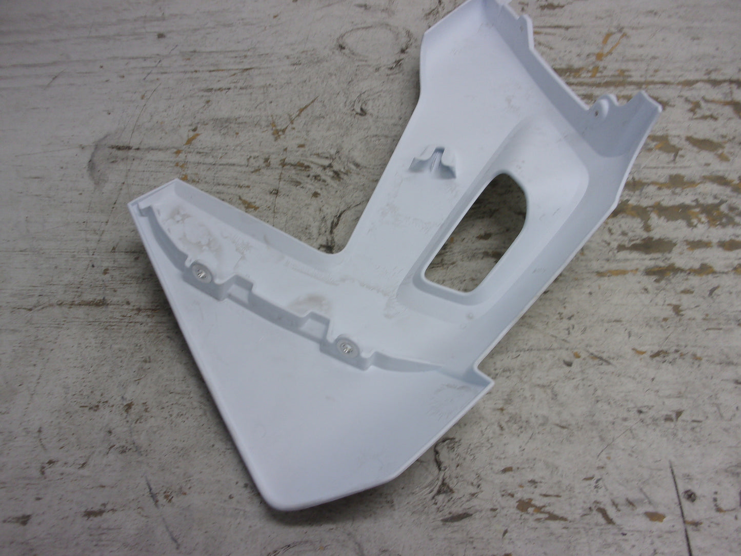 Husqvarna 2019-2020 FC FS FX TC TX OEM White LH Spoiler Part# 2510805400028B