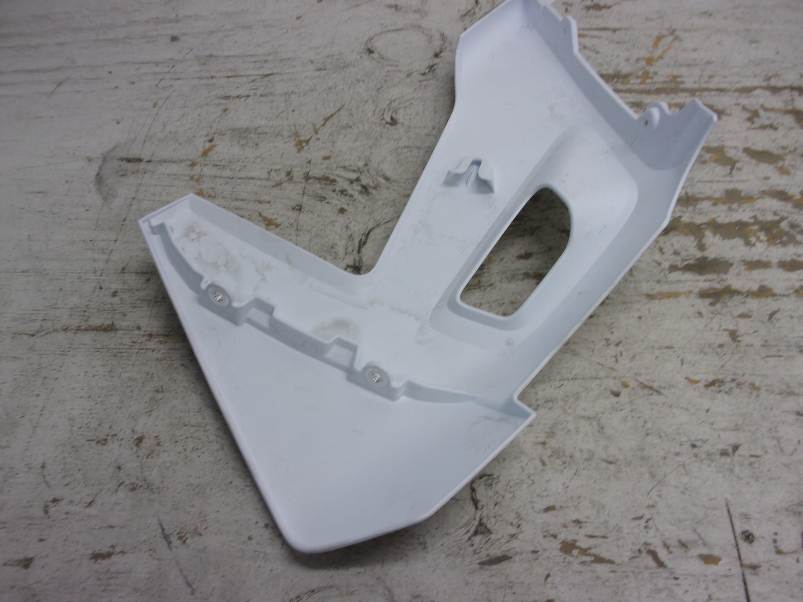 Husqvarna 2019-2020 FC FS FX TC TX OEM White LH Spoiler Part# 2510805400028B
