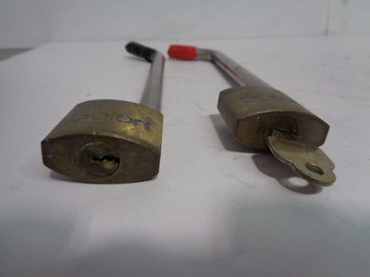 Personal Watercraft / Trailer Hitch Lock Set Qty:1 9" Lock , Qty:1 8" Lock