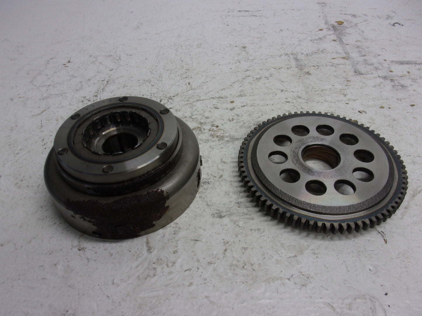 Yamaha WaveRunner 2005-2015 VX FX V1 OEM Rotor + Gear Set Part# 6D3-15515-00-00