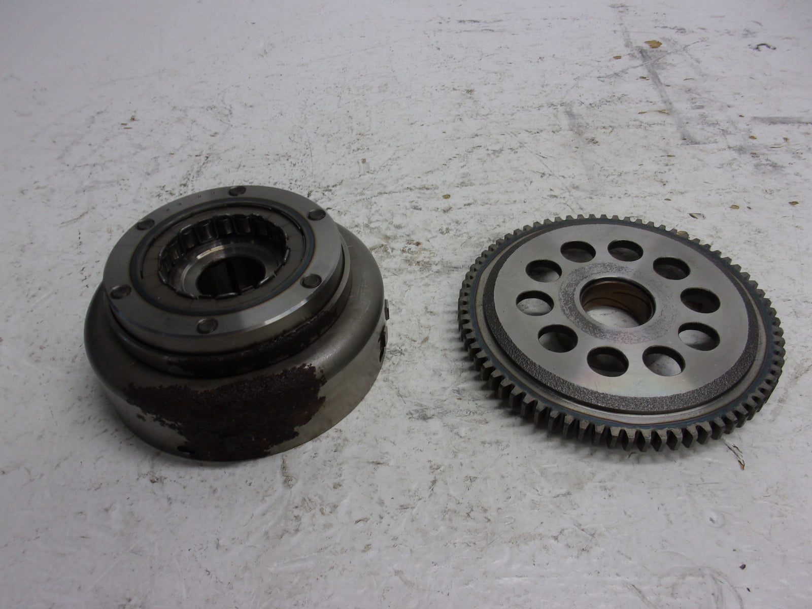 Yamaha WaveRunner 2005-2015 VX FX V1 OEM Rotor + Gear Set Part# 6D3-15515-00-00