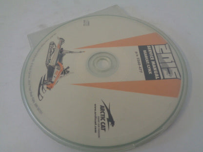 Arctic Cat Snowmobile 2015 Bearcat / Lynx Service Manual CD Disc Part# 2260-477