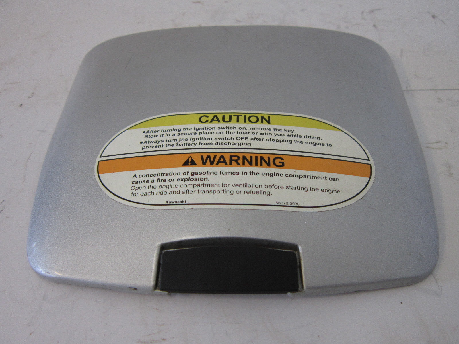 Kawasaki Jet Ski 2001-2002 Ultra 150 Silver Glove Box Door Part# 14090-3809-F2