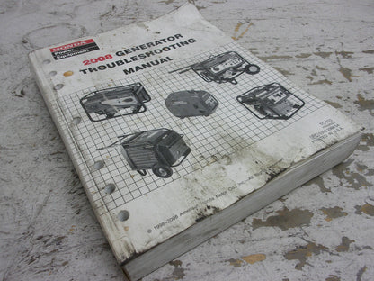 Honda Generator 2008 OEM Generator Troubleshooting Manual Part# TO103