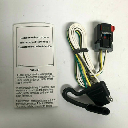 Draw-Tite T-One 1999-00 Dodge Full Size Vans Trailer Wiring Kit Part# 18368